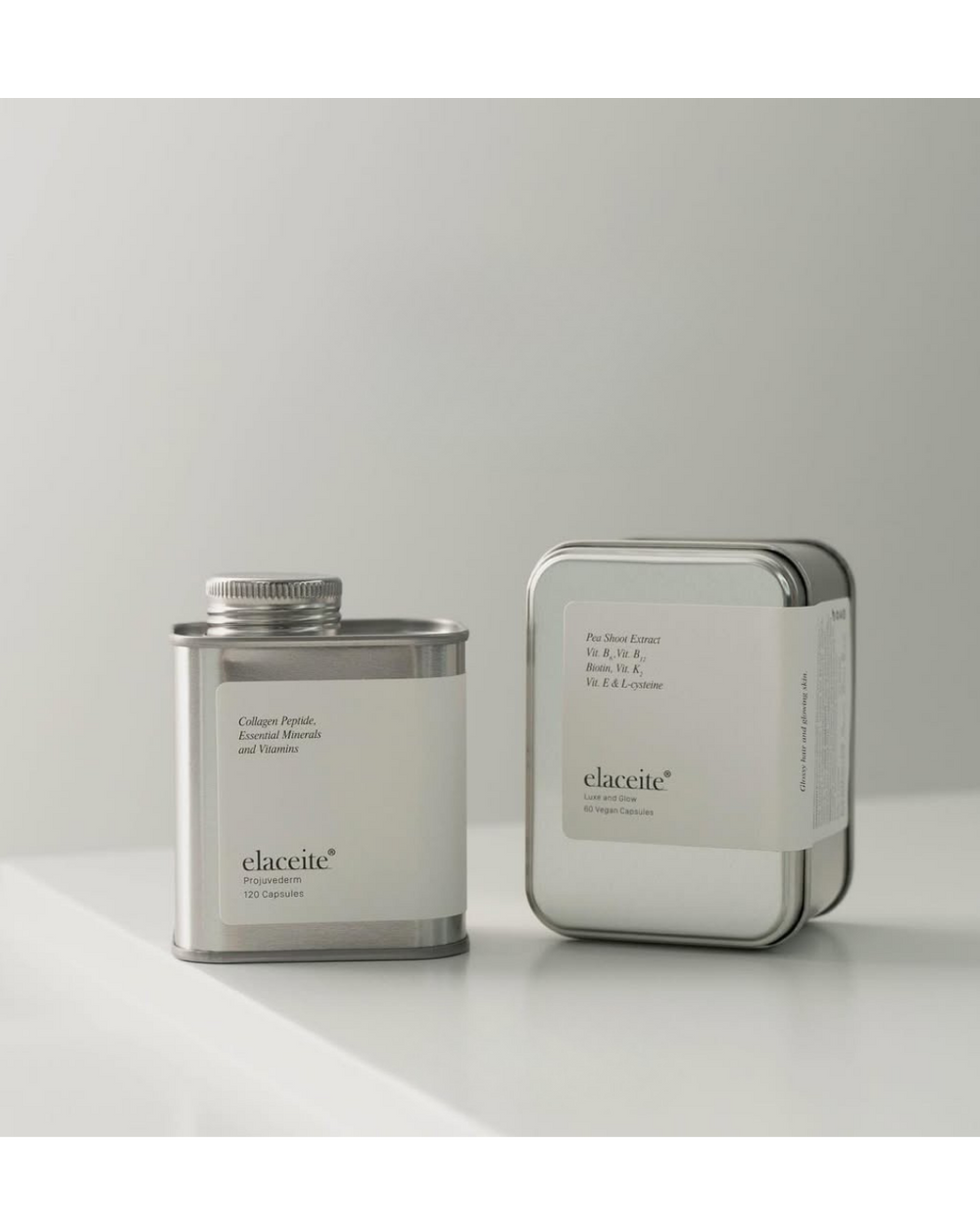 elaceite｜皺紋與脫髮療方｜亮澤膠原雙效組合